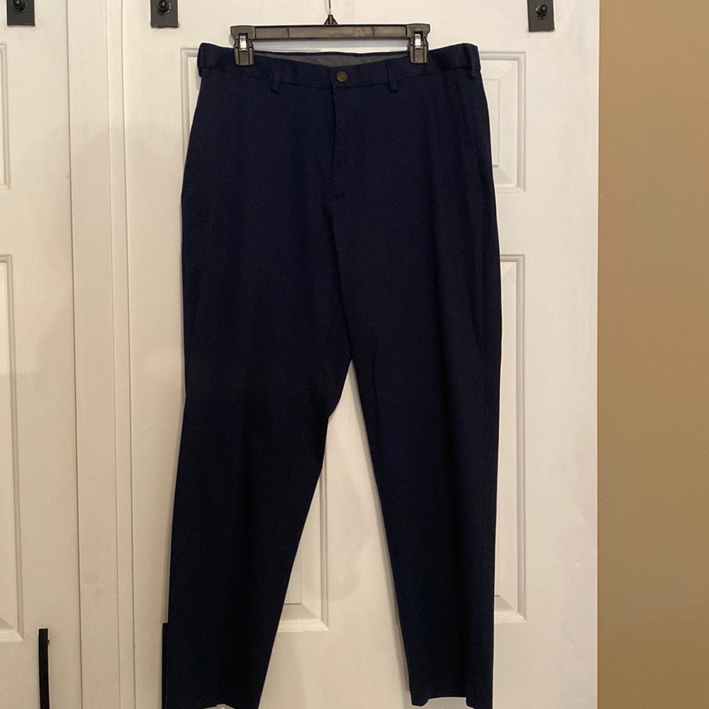 Haggar navy dress pants